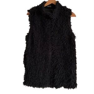 Korus Apparel Sleeveless Fur Vest Size Medium